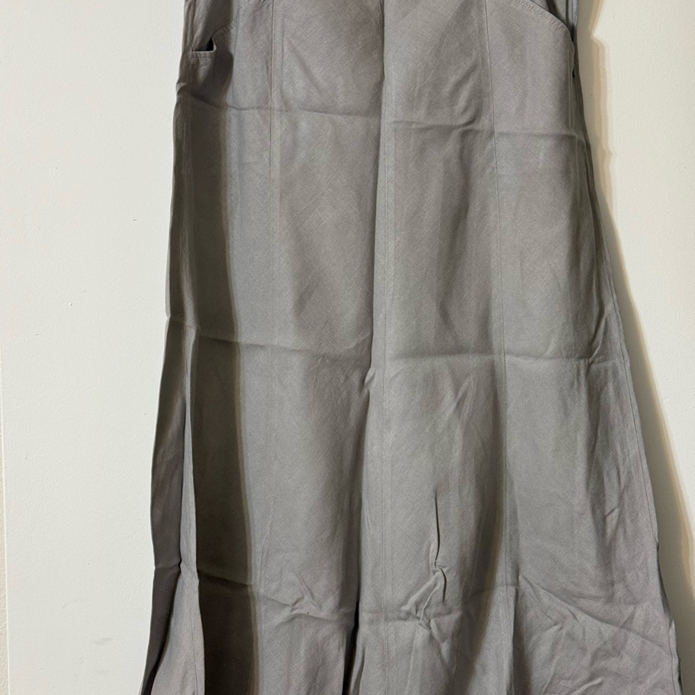 J.Jill Gray Linen Skirt